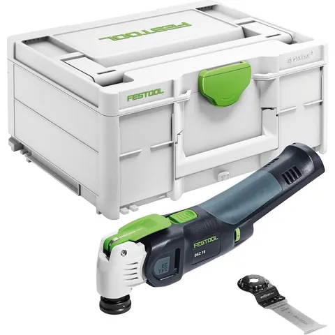Festool OSC 18 E-Basic VECTURO multitool (body) 18V Li-ion – afbeelding 2