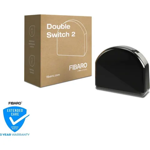 Module double interrupteur marche/arrêt Z-Wave+ - Double Switch 2 - Fibaro – image 2
