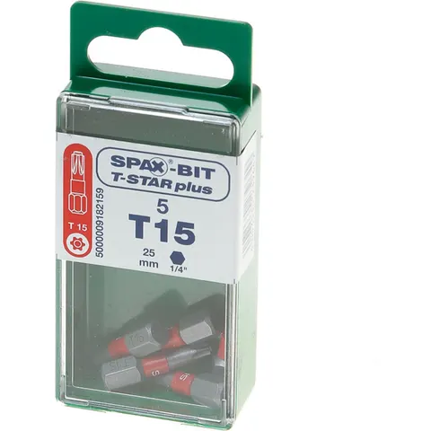 Spax bit t-star 50mm t15(5st) – afbeelding 2