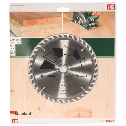 Cirkelzaagblad Basic 170X2.2X20/16,T40 (1) – afbeelding 2