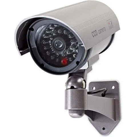 Dummy beveiligingscamera Nedis buiten grijs – afbeelding 2
