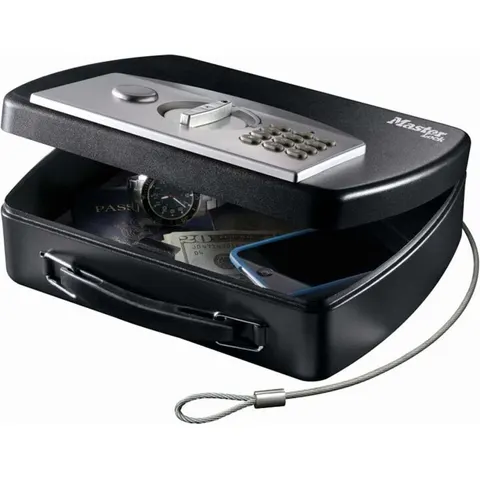 Master Lock Digitale Draagbare Kluis met Kabel – afbeelding 2