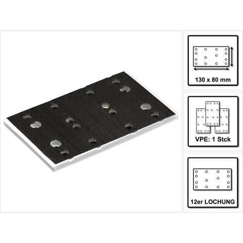 Festool schuurzool 80x130mm – afbeelding 2