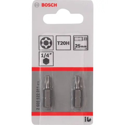 Bosch T20H Security-Torx�-bit extra-hard – afbeelding 2