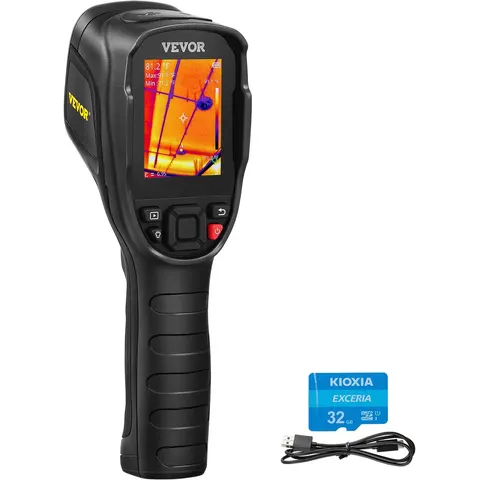 VEVOR warmtebeeldcamera Handheld Warmtebeeldcamera Infraroodcamera Camera IR Thermometer -20-350 °C Warmtecamera – afbeelding 2