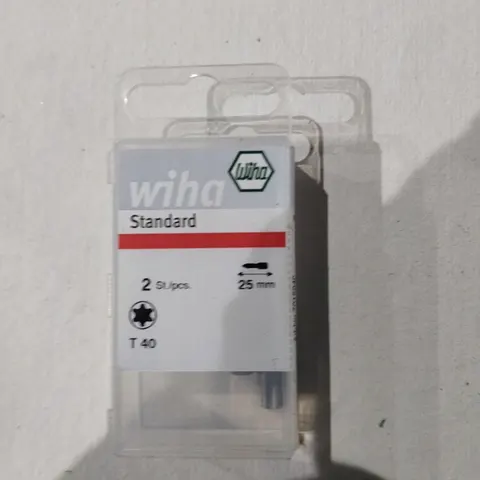 Wiha Torx Bits T40x25mm - 2 Stuks – afbeelding 2