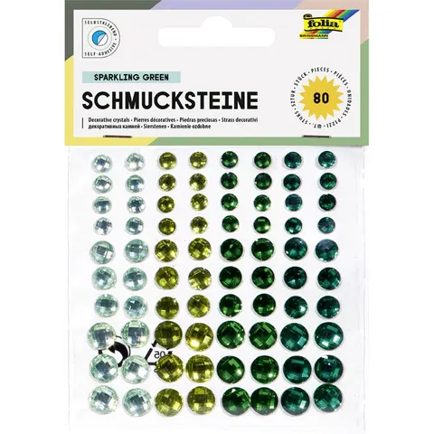 Gekleurde zelfklevende siersteentjes – afbeelding 2