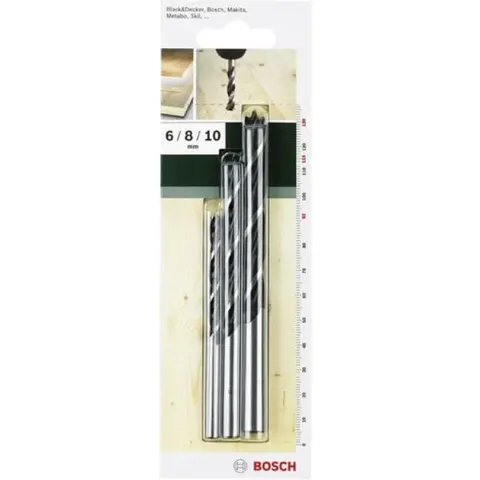 Bosch houtboren set - 6,8,10 mm – afbeelding 2