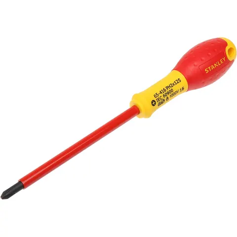 Stanley FatMax Schroevendraaier Phillips VDE PH2 X 125mm – afbeelding 2