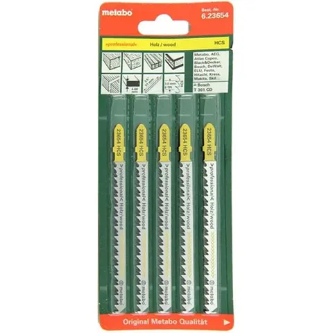 Decoupeerzaagblad SS 2mm 5 stuks – afbeelding 2