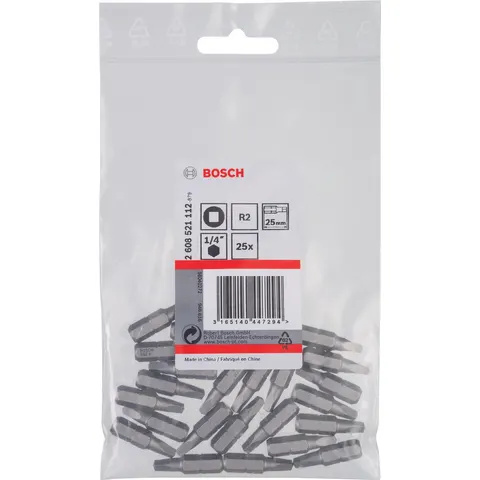 "BIT 4-KANT 2 XH 1/4"" 25MM (25)" – afbeelding 2