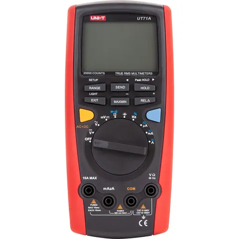 UNI-T UT71A - Multimeter - True RMS - LCD Scherm - USB Interface – afbeelding 2