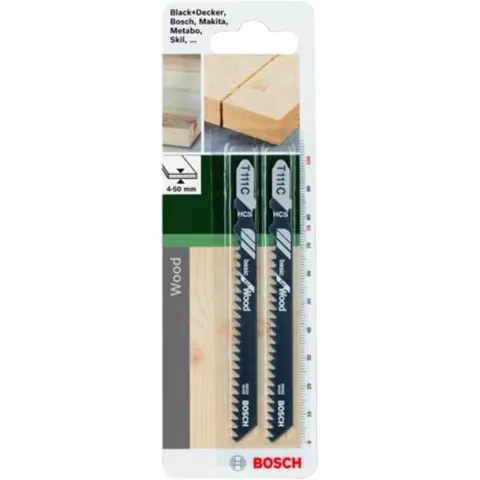 Bosch - Decoupeerzaagblad HCS, T 111 C Basic for Wood – afbeelding 2