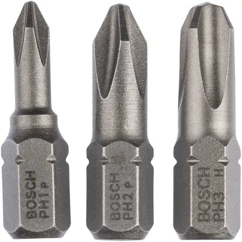 Bosch bitset 1/4 maxgrip - PH1.PH2.PH3 - 3 stuks – afbeelding 2