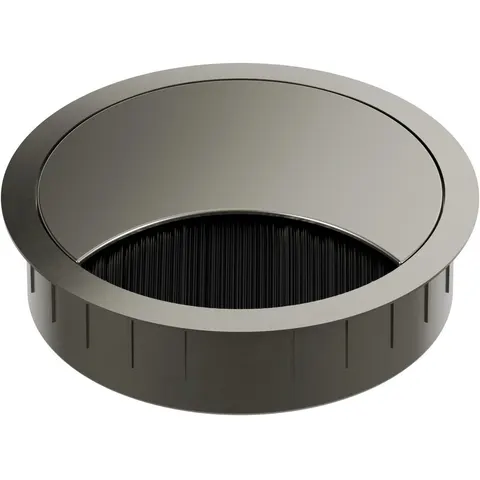 BACHMANN LOOP ROUND Kabeldoorvoer, Roestvrij staal – afbeelding 2