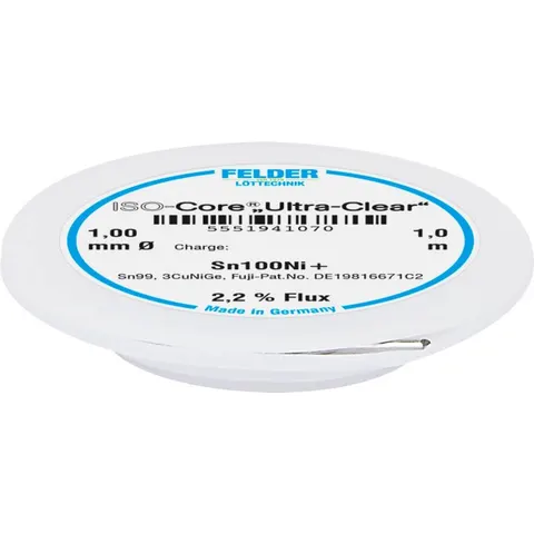 Felder LAttechnik ISOCore UltraClear Sn100Ni+ Soldeertin loo – 520486 – afbeelding 2