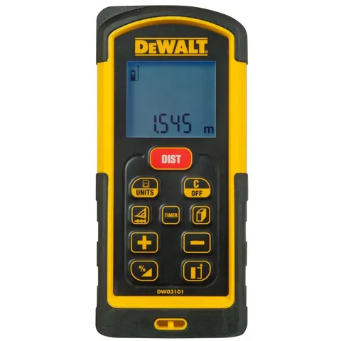 DeWALT DW03101-XJ afstandsmeter Rood – afbeelding 2