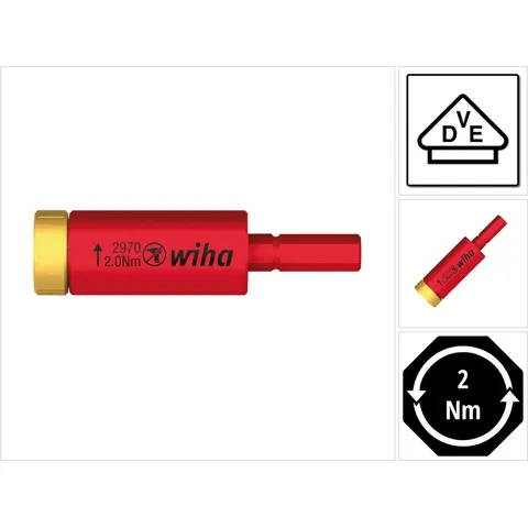Wiha 41342 Draaimomentadapter – afbeelding 2