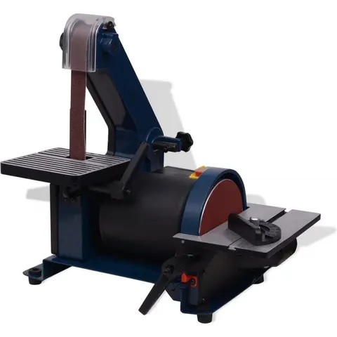 vidaXL - Schijf- - Bandschuurmachine - 300 - W – afbeelding 2