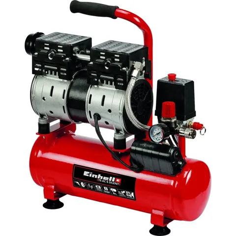 Einhell TE-AC 6 Silent Compressor olievrij 6L – afbeelding 2