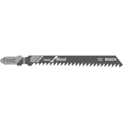 Bosch - Decoupeerzaagblad T 111 C Basic for Wood - 100 stuks – afbeelding 2