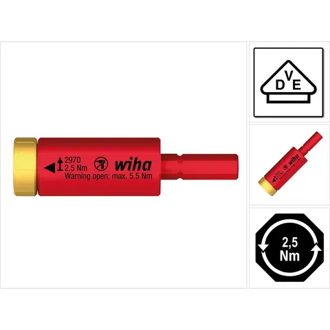 Wiha 41343 Draaimomentadapter – afbeelding 2