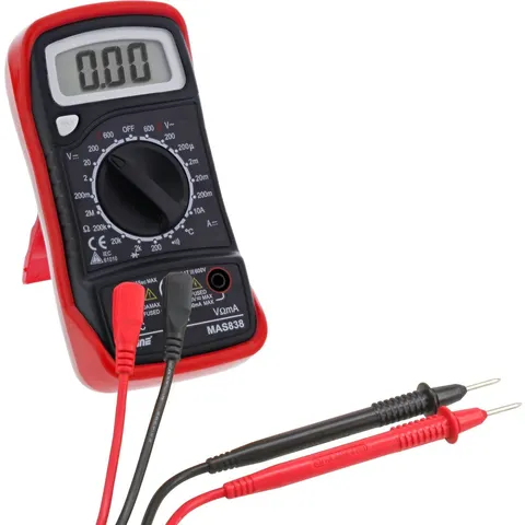 Inline Digitale Multimeter met temperatuur meting – afbeelding 2