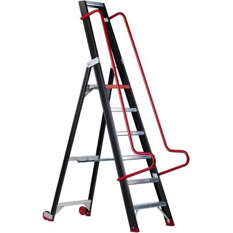 Altrex Taurus enkel oploopbare magazijntrap TME 6 – afbeelding 2