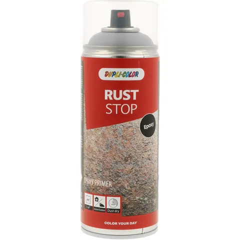 DupliColor Rust Stop Epoxy Primer Grijs Spuitbus 400ml – afbeelding 2