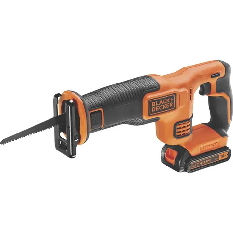 B+D reciprozaag incl. accu/lader – afbeelding 2