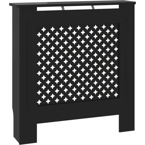 vidaXL Cache-radiateur MDF Noir 78 cm – 155134 – image 3