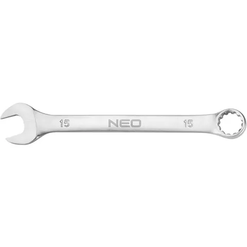 NEO Steek/ringsleutel 15mm – afbeelding 2