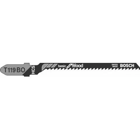 Bosch - Decoupeerzaagblad HCS, T 119 BO Basic for Wood – afbeelding 2