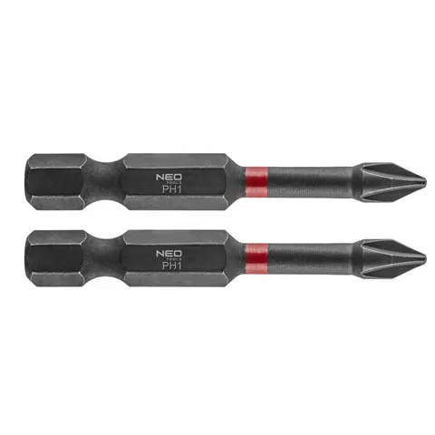 NEO TOOLS Slagbits PH1 x 50 mm 2 stuks – afbeelding 2