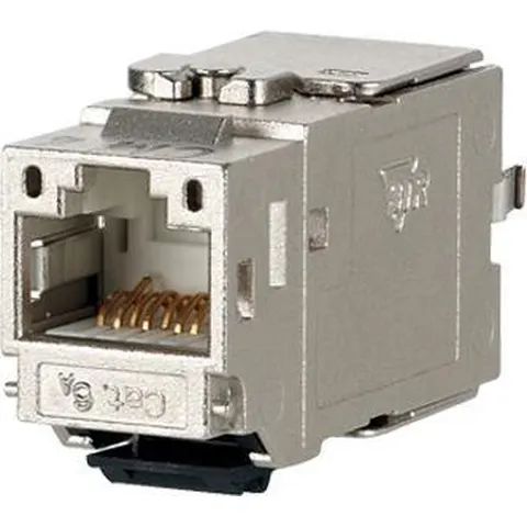 BTR NETCOM Module C6Amodul K 180 Jack Cat.6A 130B21-E ; Metz Connect (130B21-E) – image 2