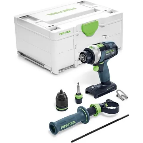 Perceuse-visseuse à percussion sans fil TPC 18/4 I-Basic QUADRIVE Festool (575604) – image 2