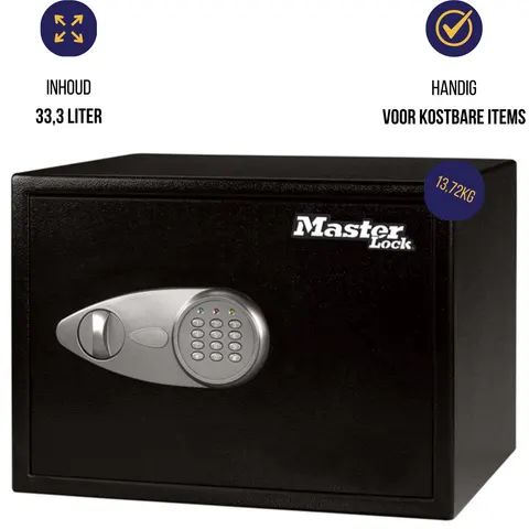 Masterlock X125ML Grote kluis met digitale combinatie – afbeelding 2
