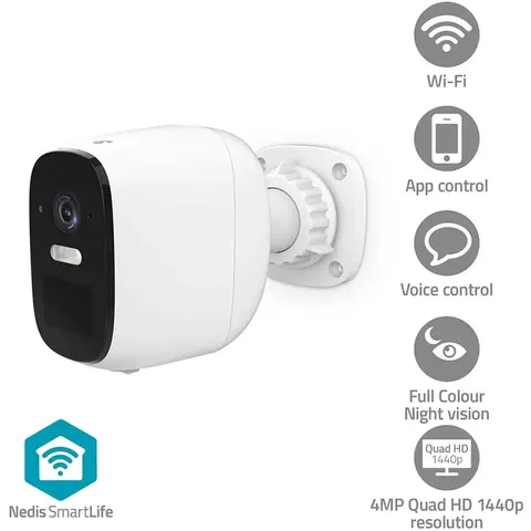 Caméra de surveillance Wifi autonome NEDIS – image 2