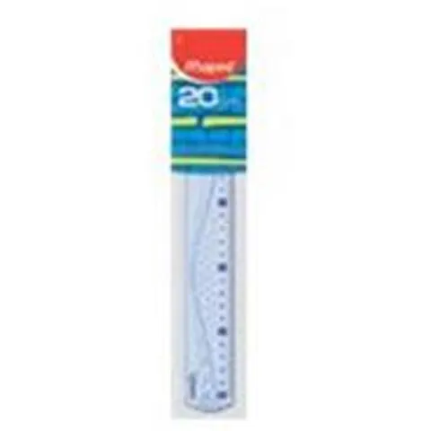 Liniaal Maped Geometric 20cm transparant – afbeelding 2