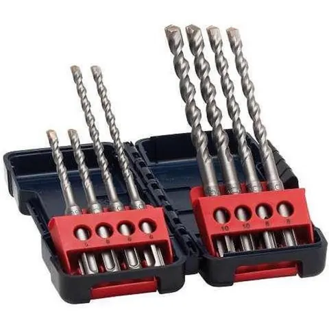 Bosch Tough Box Borenset - SDS-Plus - 8-delig – afbeelding 2