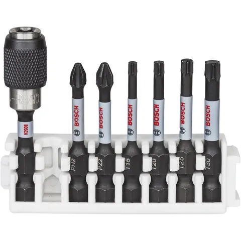 Impact Power Bit 50mm, 7x, bithouder – afbeelding 2