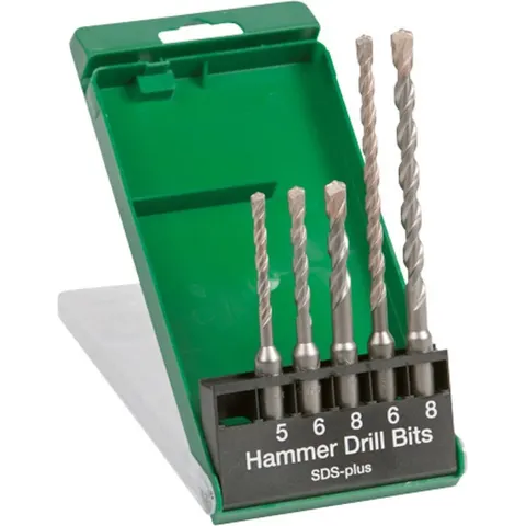 HiKOKI 782530 Borenset SDS-Plus Multipack 5-delig – afbeelding 2