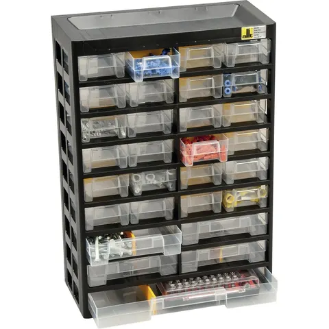 Allit Opslagsysteem VarioPlus Ladenkast Basic 44-delig – afbeelding 2