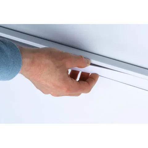 Toebehoren Railafdekking 0.67m, Wit – afbeelding 2