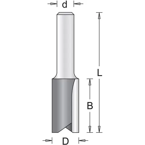 12 Mm Groeffrees 12X38/79 – afbeelding 2