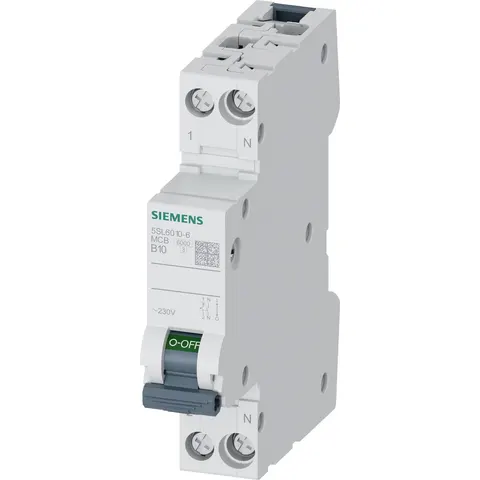 Siemens Stroomonderbreker - 5SL60106 - E2NWA – afbeelding 2