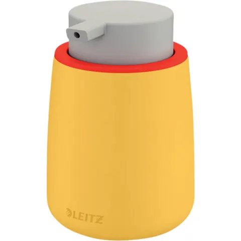 Leitz Cosy Dispenser Met Pomp - Warm Geel – afbeelding 3
