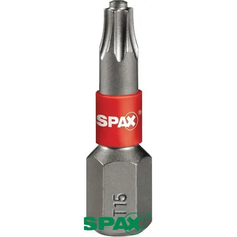 Spax Bit TX15 rood blister van 5 bits – afbeelding 2