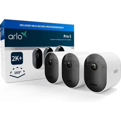 Pack de 3 caméras Arlo Pro 5 Spotlight – image 2