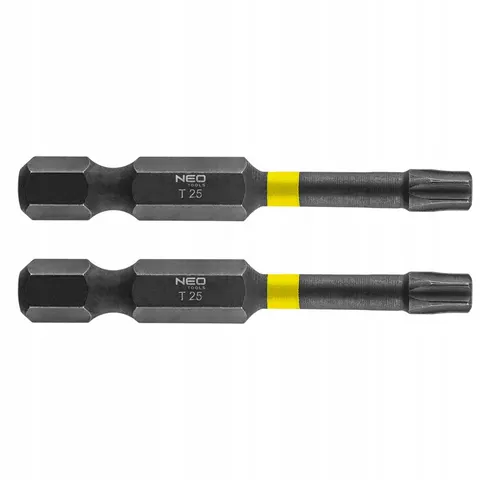 NEO TOOLS Slagbits TX25 x 50mm - 2 stuks – afbeelding 2
